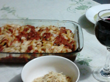 Macarrão com Salame do Remi