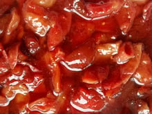 Doce de goiaba em pedaços