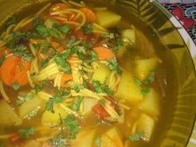 Sopa de legumes fácil e gostosa 
