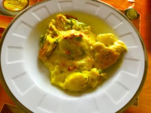 Brócolis e couve-flor ao forno