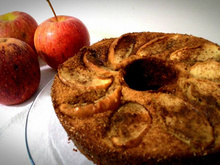 Bolo de maçã
