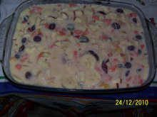 Salada de frutas especial da mamãe