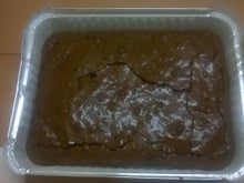 Brownie de chocolate com avelã