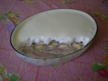 Pavê de bolacha maria da Kell