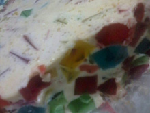 Gelatina colorida