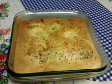 Torta de peito de peru (liquidificador)