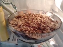 Sobremesa gelada de café