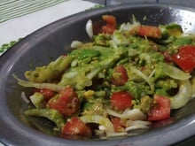 Salada de abacate