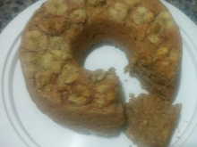 Bolo natural de granola