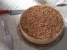 Torta mousse de doce de leite
