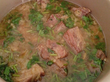 Costela de boi na panela de pressão sem água