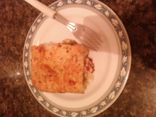 Torta crocante de abobrinha