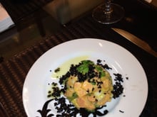 Tartar de salmão do Ferrari