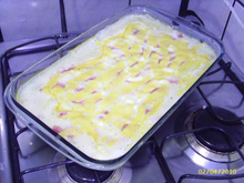 Filé de peixe da Vânia no molho banco