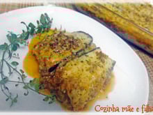 Berinjela a parmegiana (sem fritura)