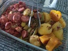 Feijão vermelho com tudo dentro