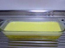 Gelatina de abacaxi ao creme