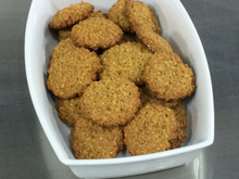 Cookie de aveia e laranja