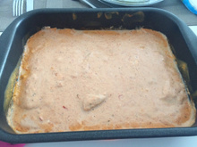 Filé de pescada ao molho