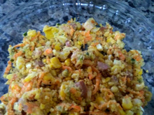 Farofa fria de Natal