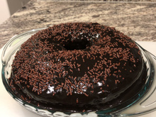 Bolo de chocolate com farinha integral Light