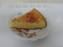 Bolo de farinha de milho