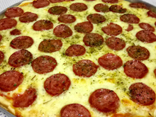 Massa de pizza italiana