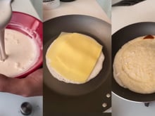 Parece pão de queijo: meus filhos amam quando faço tapioca desse jeito diferente