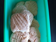 Bolacha de polvilho com coco