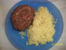 Rocambole de carne moída