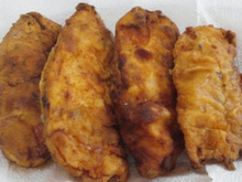 Filé de frango à milanesa