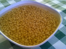 Leite de soja caseiro saboroso