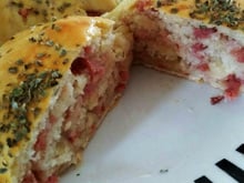 Pão fácil e recheado