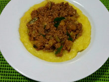 Carne moída com abobrinha