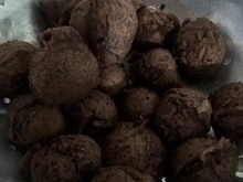 Bolinho de chuva de chocolate