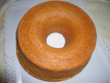 Bolo simples de liquidificador