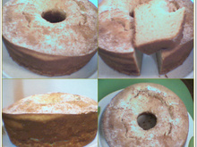 Bolo de banana feito no liquidificador