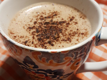 Chocolate quente cremoso