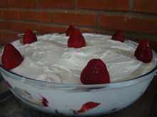 Merengue de Morango