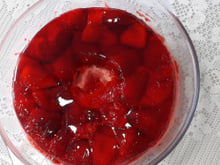 Mousse de morangos