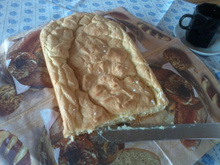 Pão de arroz integral sem glúten (para celíacos)