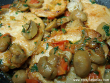 Filé de porco com champignon