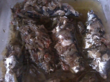 Sardinha deliciosa na pressão