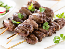 Churrasco: como fazer coração de galinha