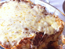 Purê de batata com carne moída cremoso