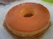 Pudim de leite ninho