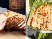 Nunca mais comprei embutido de peito de peru depois que aprendi como fazer essa versão com frango caseira e mais saudável