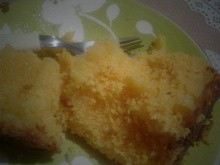 Bolo de milho (com farinha de polenta)