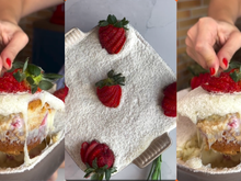 Bolo gelado de brigadeiro de leite em pó e morango: receita cremosa de confeiteira profissional é sucesso garantido na sobremesa!