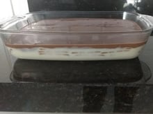 Torta de bolacha e chocolate